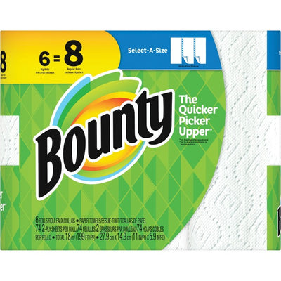 TOWEL BOUNTY S.A.S. 74sh*6/PK (PGC75676)