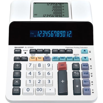 Sharp ELDP9001 Paperless Printing Calculator (SHRELDP9001)