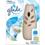 Glade Clean Linen Automatic Room Air Freshener Starter Kit (SJN70676)