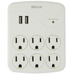 SURGE WALL TAP USB 2.4A 1000J (WOO41079)