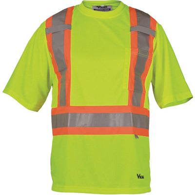 Viking Journeyman Safety T-Shirt Medium Lime Green (VIK6006G-M)
