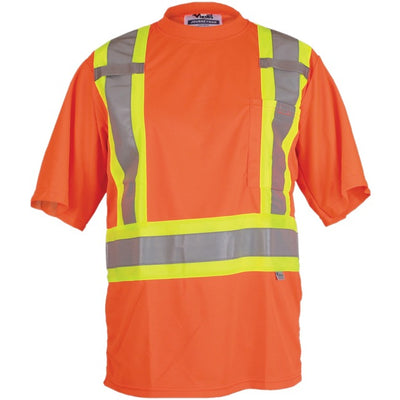 Viking Journeyman Safety T-Shirt Medium Orange (VIK6006O-M)