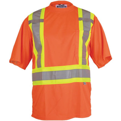 Viking Journeyman Safety T-Shirt Large Orange (VIK6006O-L)