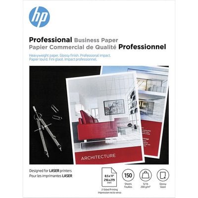 HP Glossy Brochure Paper - White (HEW4WN10A)