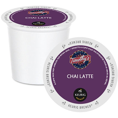 Timothy's Chai Latte Tea K-Cup (KEU77-10517)