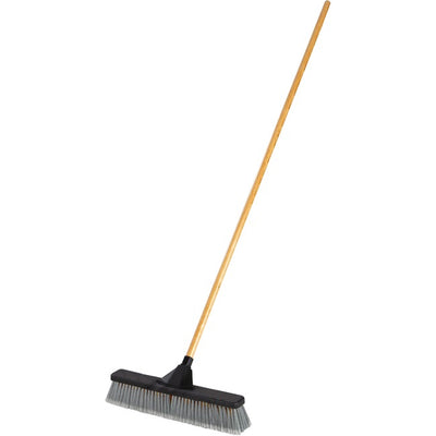 PUSH BROOM 18"HEAD+24"HANDLE (RUB2040055)