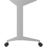 T-LEG FOR MOBILE DESK*MTL SLVR (LLR00023)