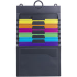 EXP FILE WALL LTR 6-PCKT POLY (SMD92062)