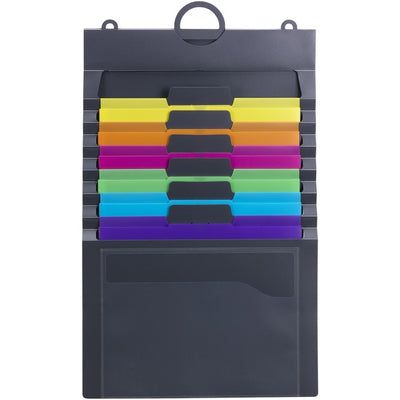 EXP FILE WALL LTR 6-PCKT POLY (SMD92062)