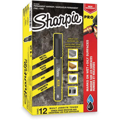 MARKR SHARPIE PRO FN BLK*12/BX (SAN2018460)