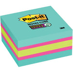 Post-it&reg; Super Sticky Notes Cubes (MMM2027SSAFGC)