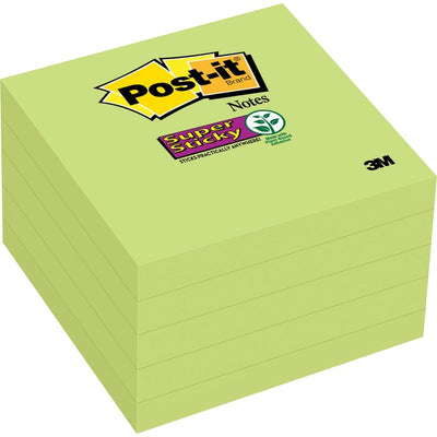 POST-IT S-STICK 3X3 90SH*LIME (MMM654-5SSLEC)