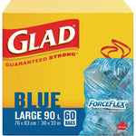 GLAD BLUE RECY FORCEFLEX 30X33 (CLO30307)