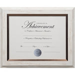FRAME WHTWSH/BRONZE 8.5X11 (DAXN16983NT)