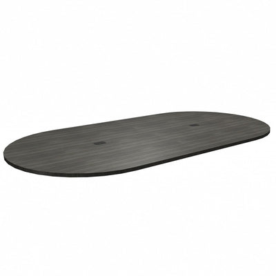 Heartwood Grey Dusk Laminate Racetrack Tabletop (HTWINVRTE96GD)