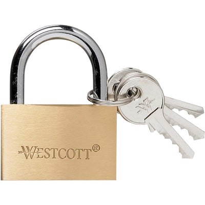 Westcott Brass Padlock (ACM56144)