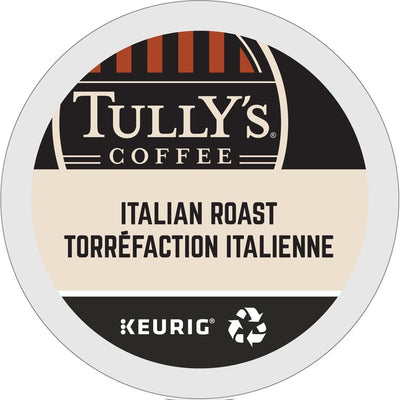 Tully's K-Cup Italian Roast Extra Bold Coffee (KEU94-20788)
