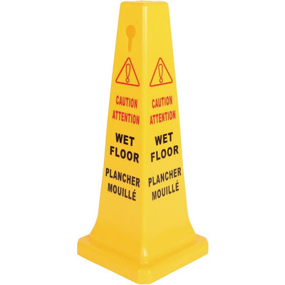 SAFETY CONE,ENG/FRNCH 26"H (GCP7200)