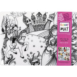 Funny Mat Reusable Tabletop Coloring Mat (FNMPRINCESS)