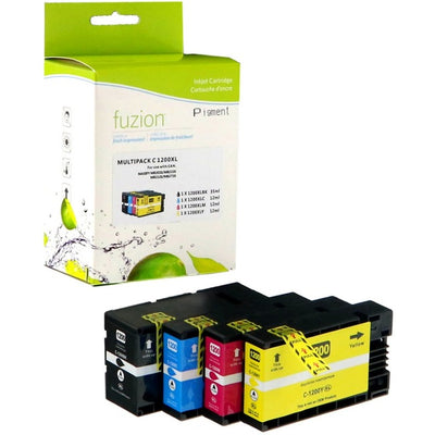 fuzion Ink Cartridge - Alternative for Canon PGI1200XL - Black, Cyan, Magenta, Yellow (GSU1011782)