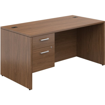 IONIC DESK SNG PED 30X60*W.CHY (GLBMLP111WCR)