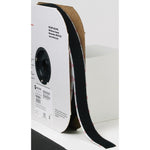 VELCRO BLACK ADHESIVE LOOPS 25.4mmX22.9m (VEK190984)