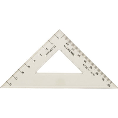 Westcott 45&deg; Set Square - bulk (ACM00445)