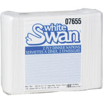 NAPKIN WHITE SWAN 2 PLY WHT (KRI07655)