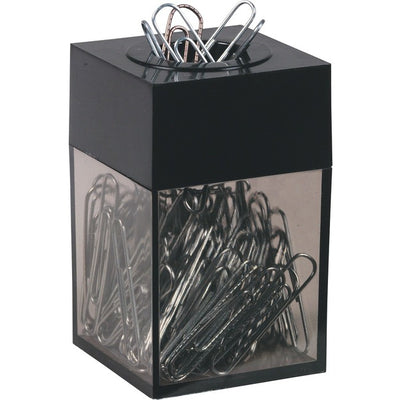 Westcott Smoke Bottom Paper Clip Dispenser (ACM08301)