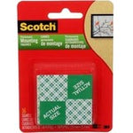 SQUARE MOUNTING TAPE 1X1" CRD (MMM111-ESF)