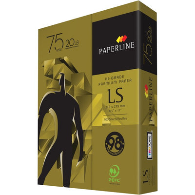 PAPERLINE GOLD LS  20lb 98BR. LET. (AIU14001)
