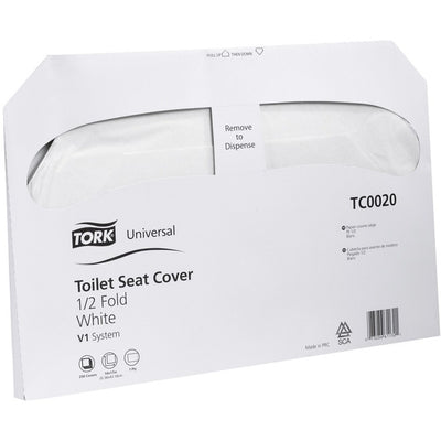 TOILET SEA COVER WHT, 250/BX (TRK14100109)