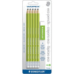 PENCIL WOPEX HB+ERASER,10/PK (STD18241BK10X)
