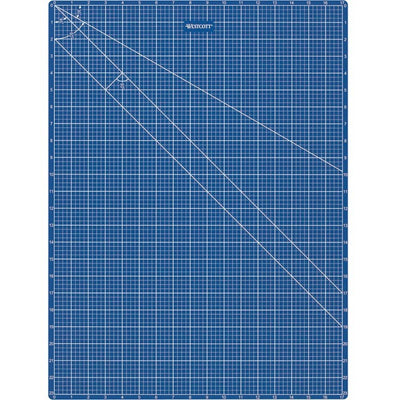 Westcott 18"x24" Double Sided Blue Cutting Mat (ACM18243)