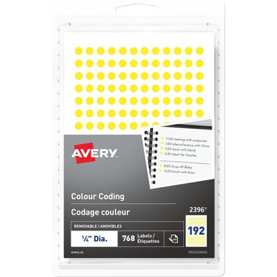Avery&reg; Removable Colour Coding Labels Handwrite, ¼" (AVE2396)