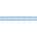 30cm UNBREAK.RULER ASS. (MAP245610)