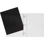 3 FAST. BLACK LAMIN. REPORT COVER (GCI34000BK)