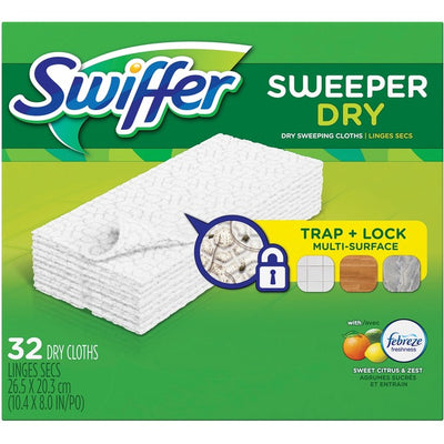 REFILL SWEEPER DRY CITRUS 32pk (PGC512749)