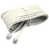 Softalk Phone Line Cord 15 Ff., Ivory (SOF48107)