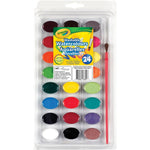 WATERCOLOUR 24 WASHABLE CARD (CYO53-2400)