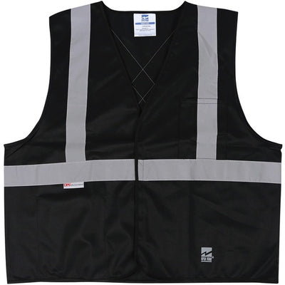 Viking Open Road Solid Safety Vest (VIK6106BKLXL)