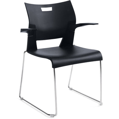 Global&reg; Duet&trade; Stacking Chairs (GLB6620BLKCM)