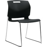 Global Popcorn Armless Chair, Polypropylene Seat & Back (GLB436238)