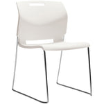 Global Popcorn Armless Chair, Polypropylene Seat & Back (GLB436345)