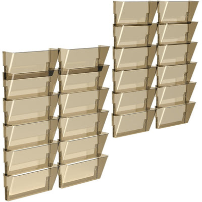 Storex Snap and Stack Wall Pockets Files, Legal (STX70219B04C)