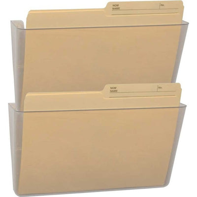 Storex Snap and Stack Wall Pockets Files, Letter (STX70223B06C)