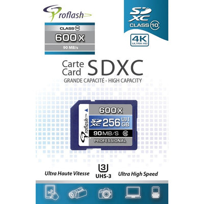 Proflash 256 GB Class 10 SDXC - 1 (PFH7617)
