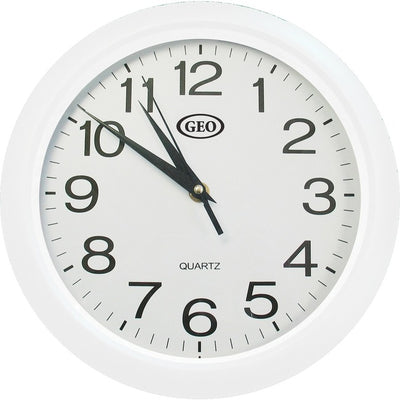 10"DIAM. BLACK WALL CLOCK (GCI81042)