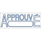 STAMP 4911/CB "APPROUVE" (TRO97465)