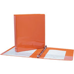 1" D-RING ORANGE VINYL VIEW BIND. (GCICV10OR)